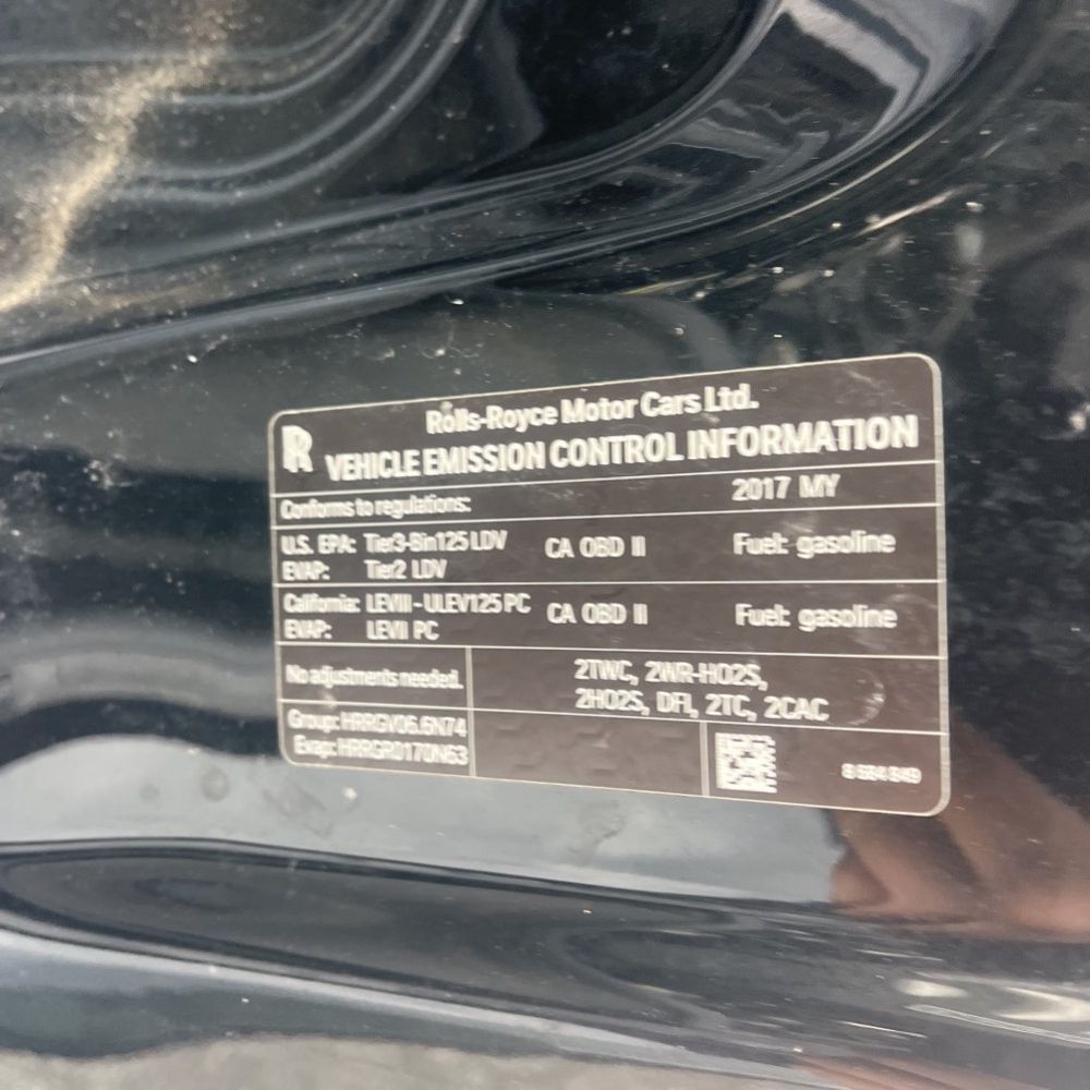 2017 Rolls-Royce Wraith Base