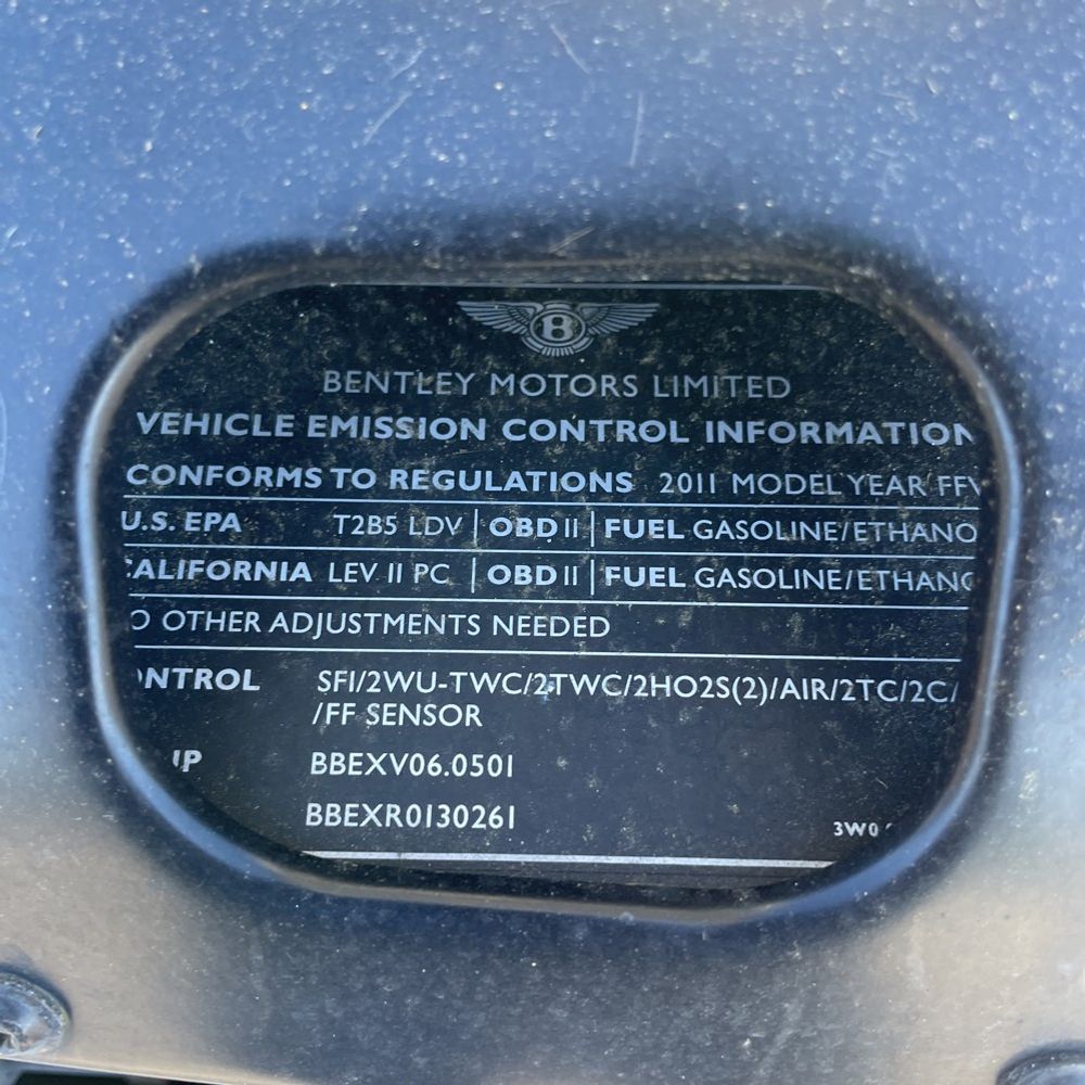 2011 Bentley Continental GT