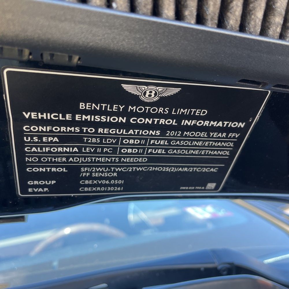 2012 Bentley Continental GT