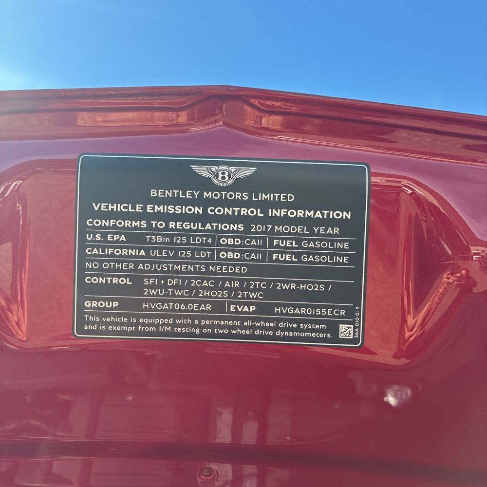 2017 Bentley Bentayga Base