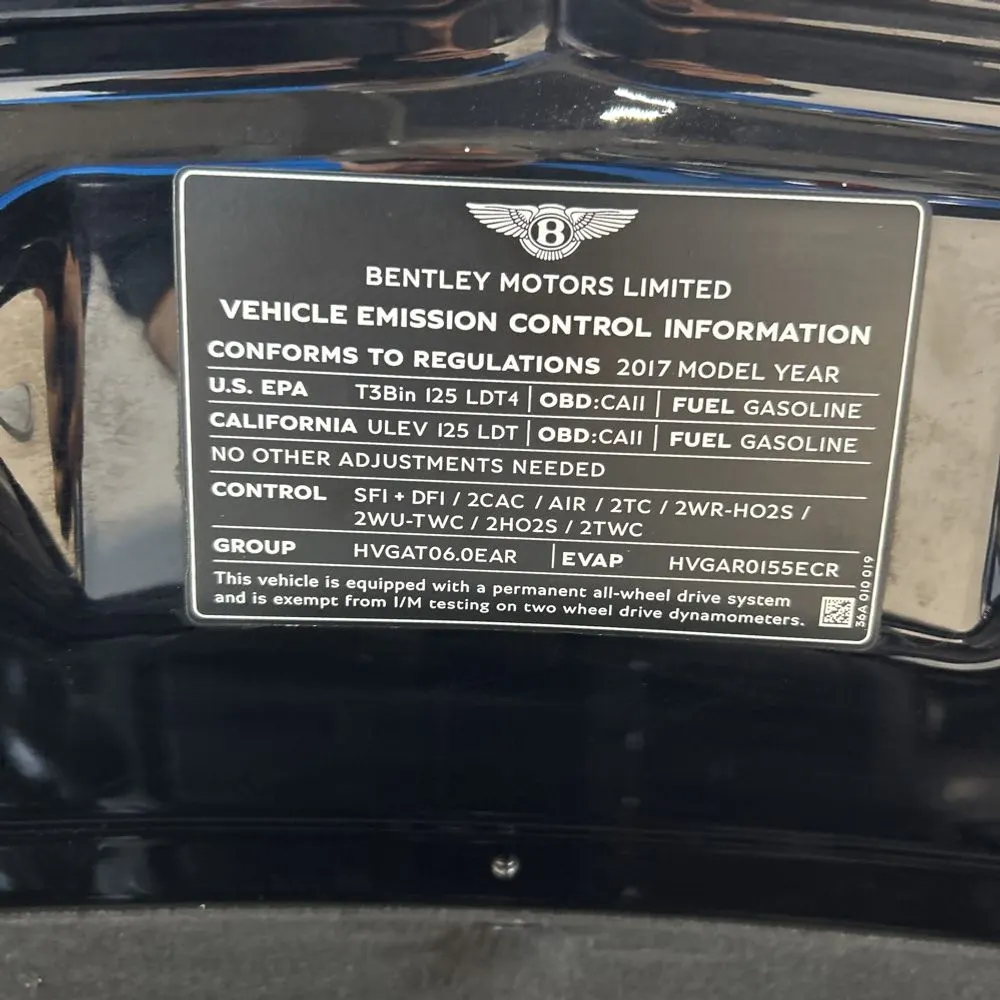 2017 Bentley Bentayga Base