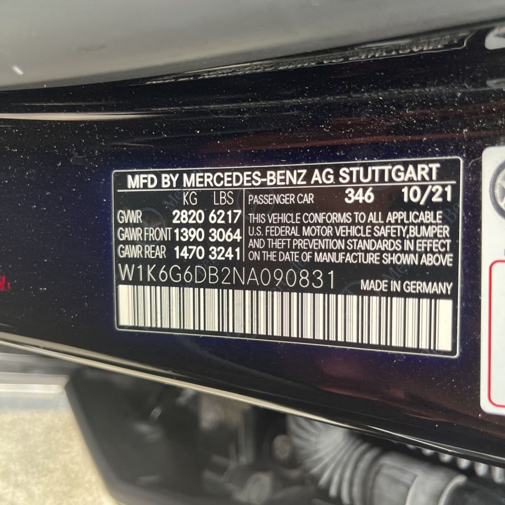 2022 Mercedes-Benz S-Class S 500 4MATIC