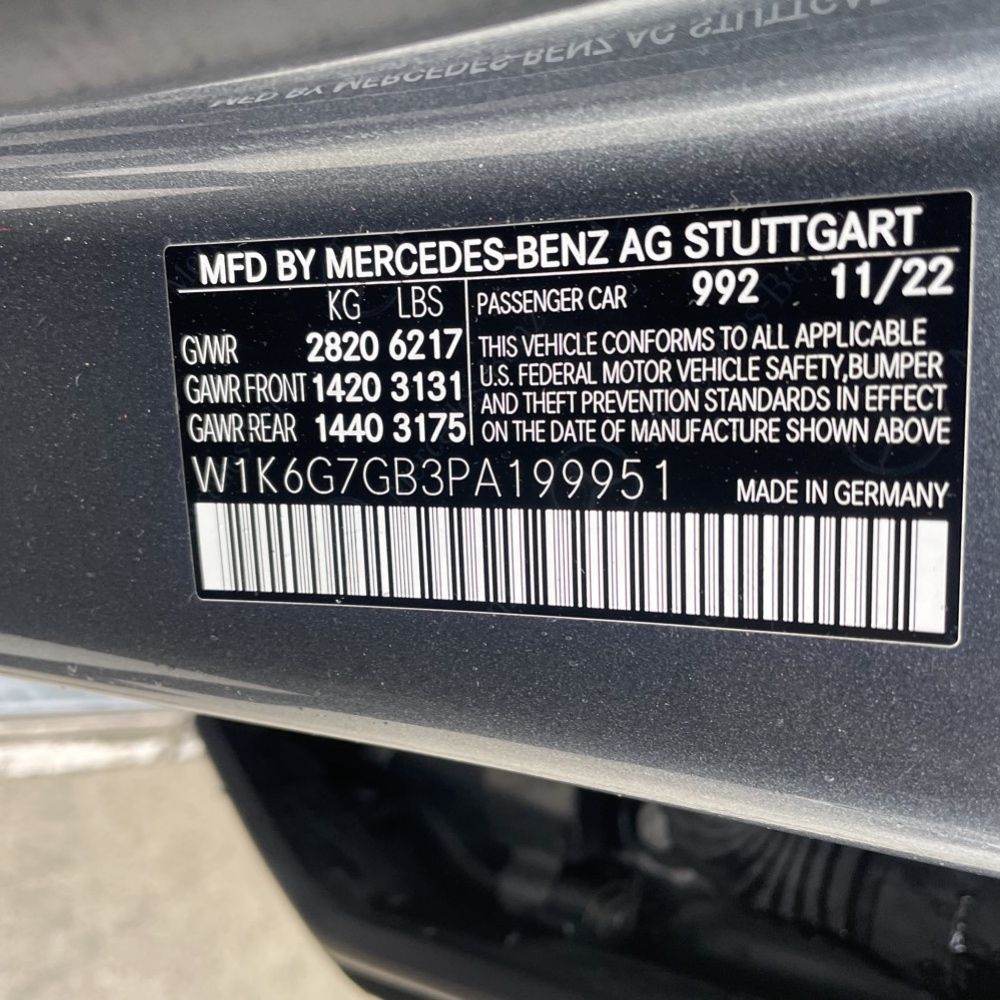 2023 Mercedes-Benz S-Class S 580 4MATIC