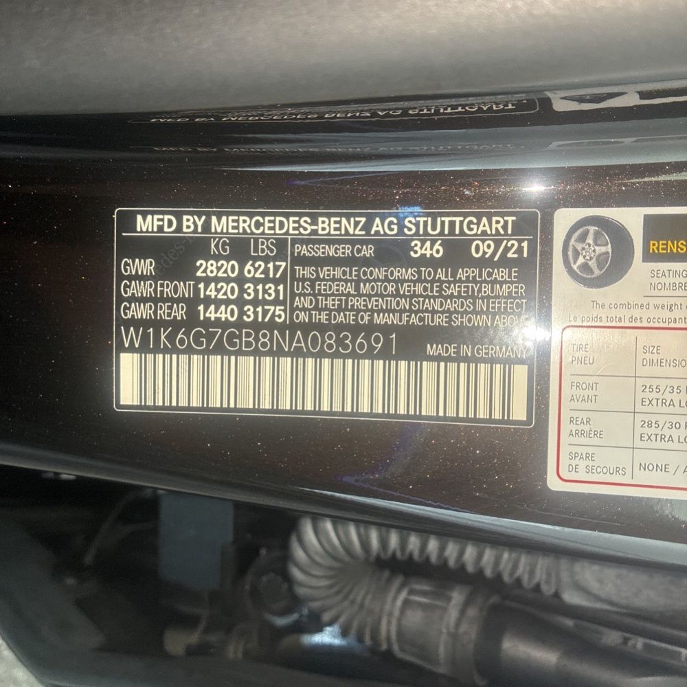 2022 Mercedes-Benz S-Class S 580 4MATIC