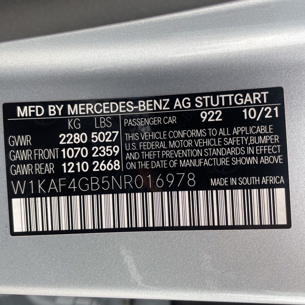 2022 Mercedes-Benz C-Class C 300