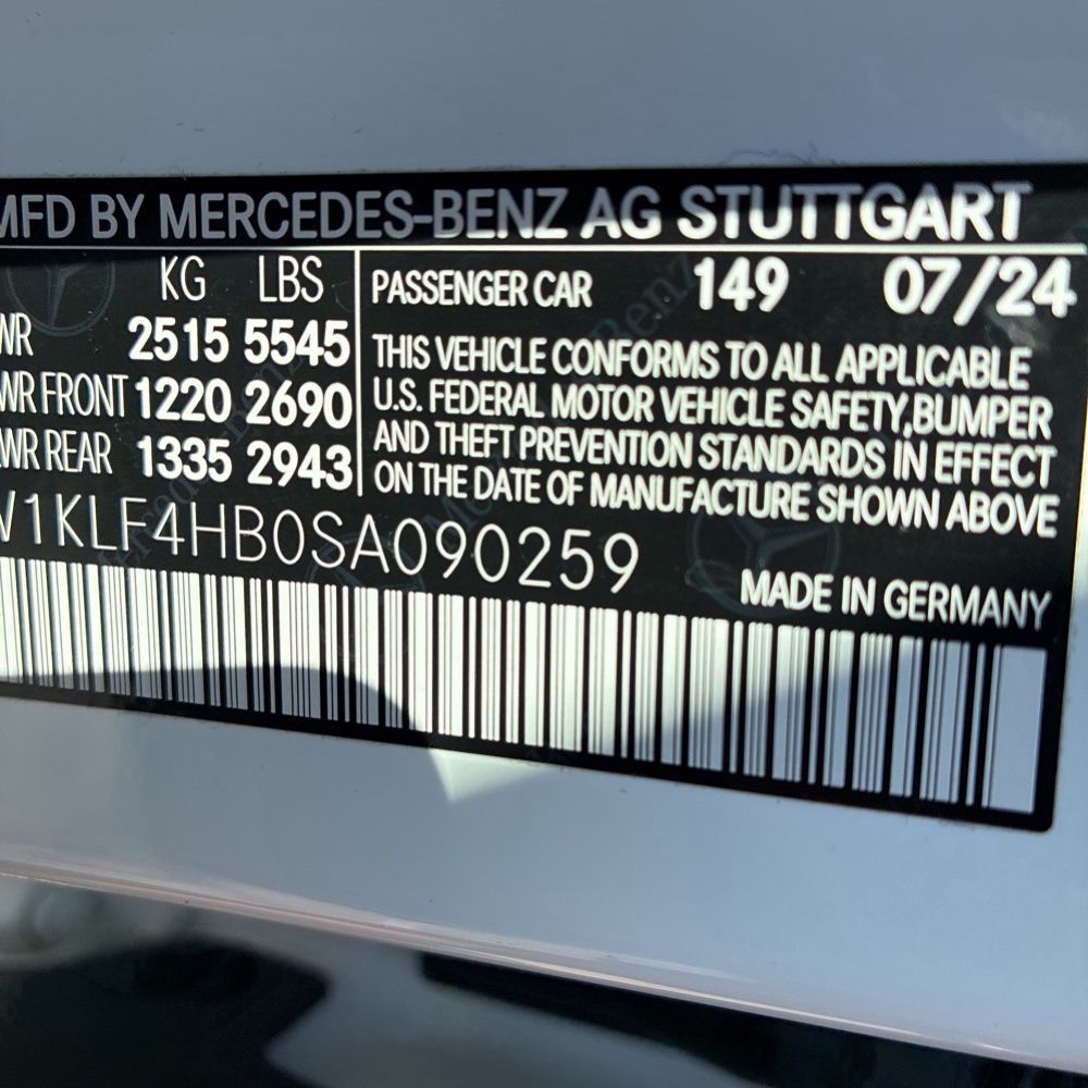 2025 Mercedes-Benz E-Class E 350 4MATIC