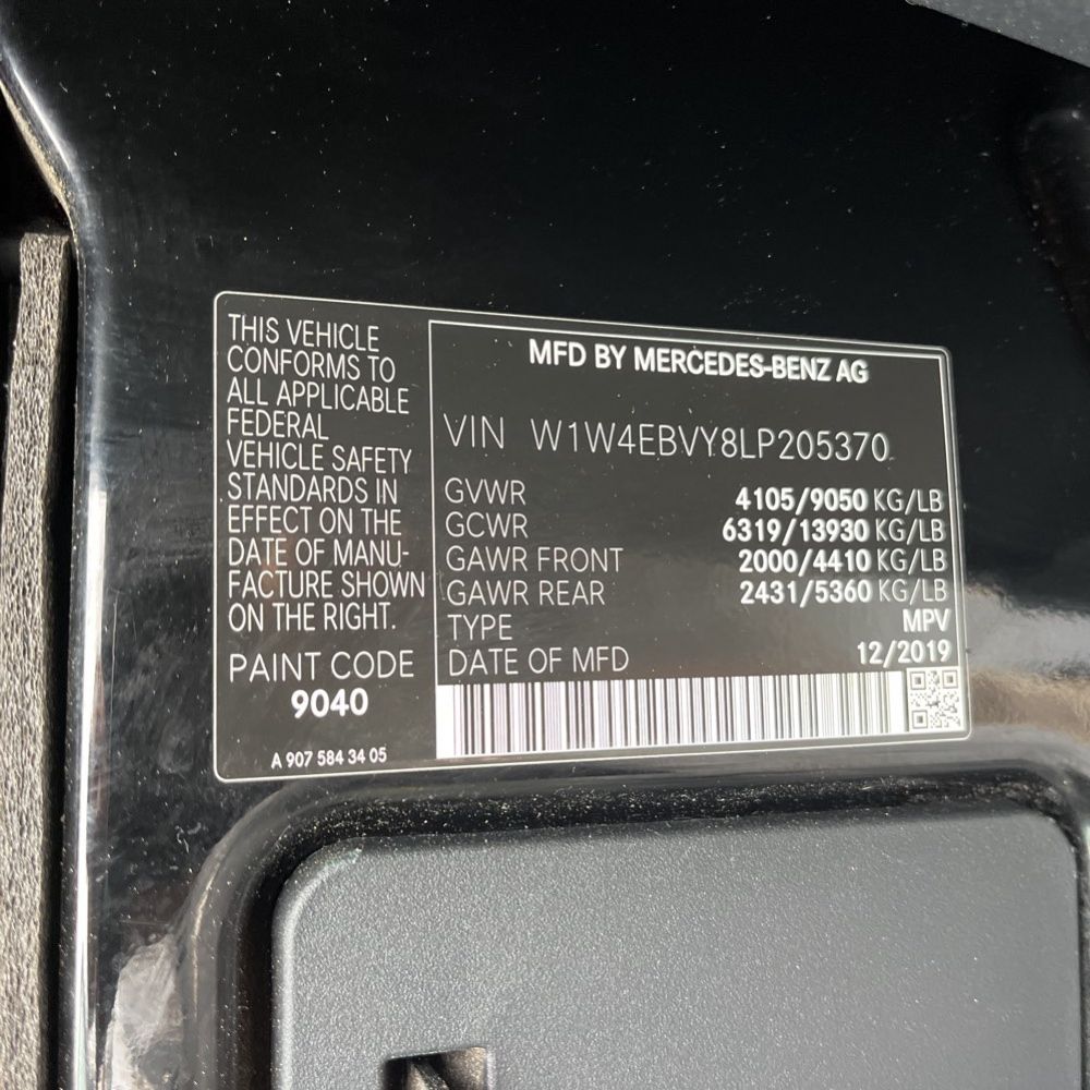 2020 Mercedes-Benz Sprinter 2500