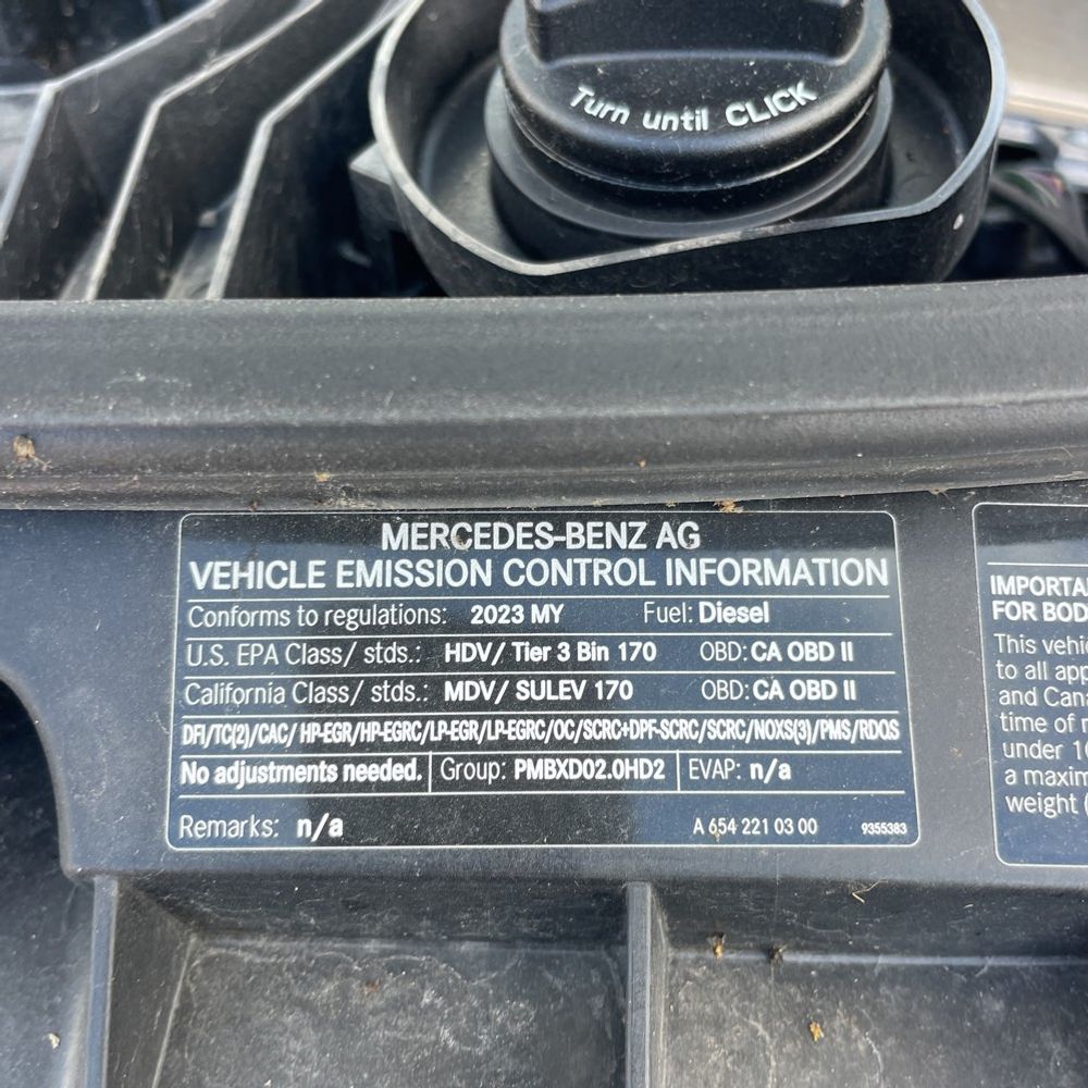 2023 Mercedes-Benz Sprinter 2500