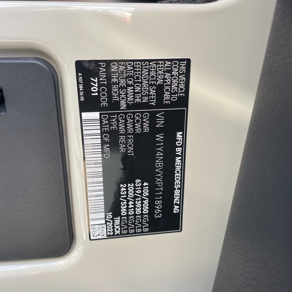2023 Mercedes-Benz Sprinter 2500