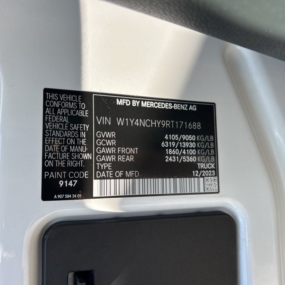2024 Mercedes-Benz Sprinter 2500