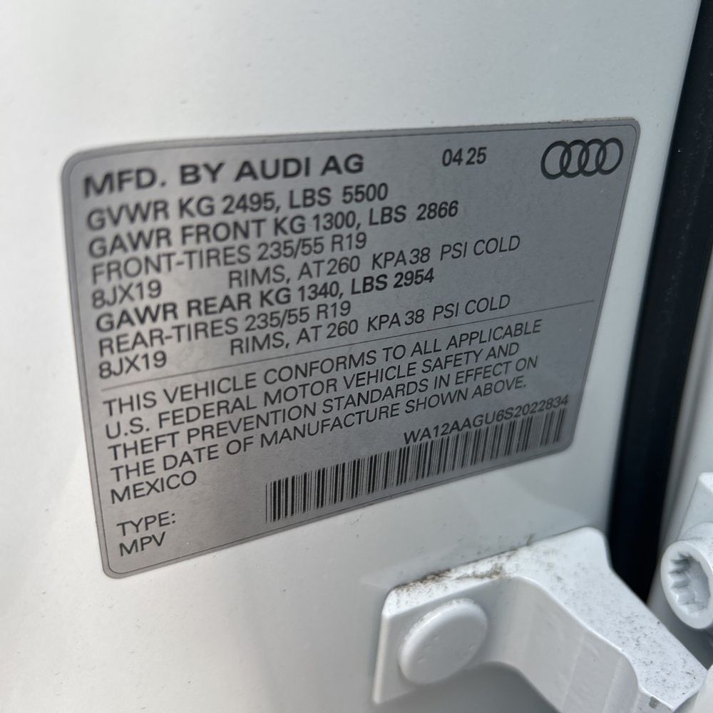 2025 Audi All-New Q5 Premium Plus