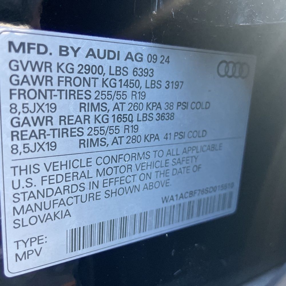 2025 Audi Q7 Premium 45
