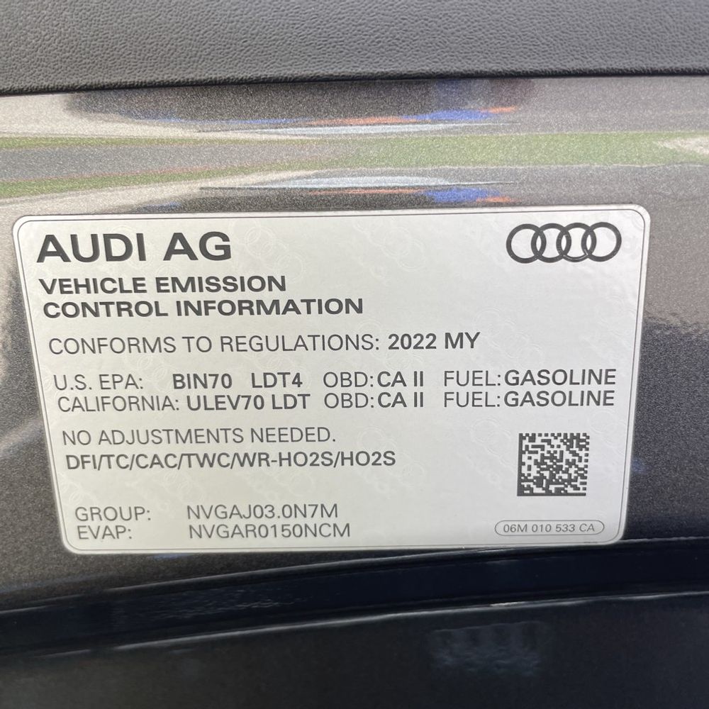 2022 Audi Q8 Prestige 55 TFSI