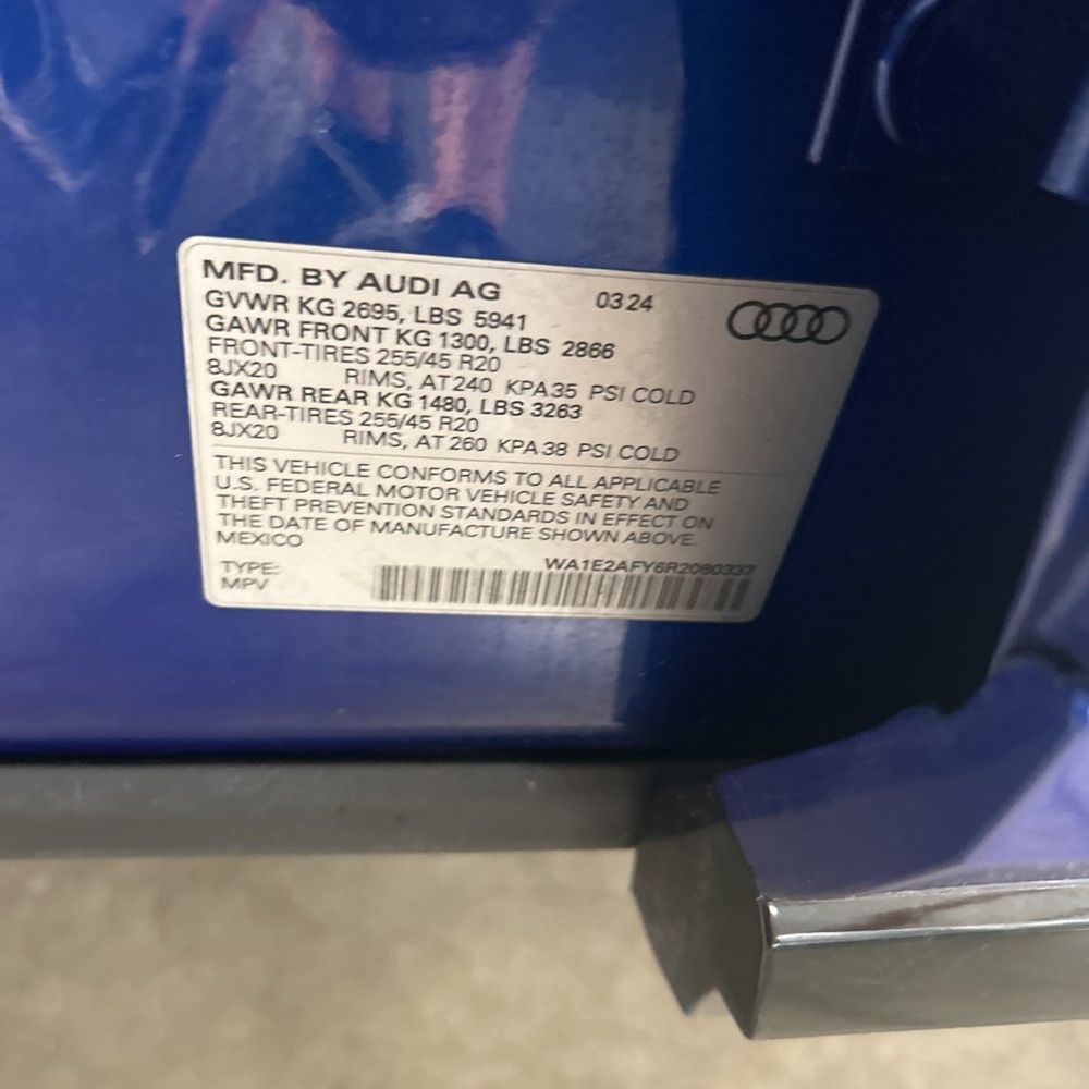 2024 Audi Q5 S-Line Prem+ 55 PHEV
