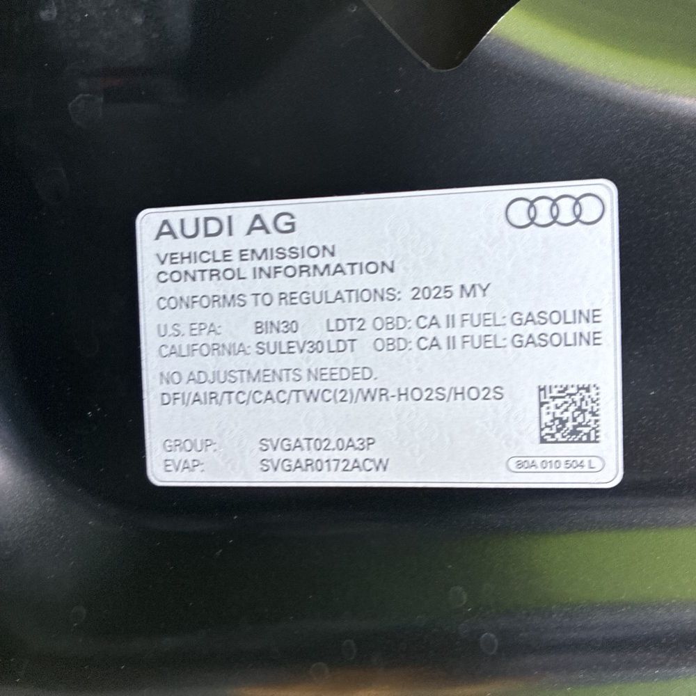 2025 Audi Q5 S-Line Prem+ 55 PHEV