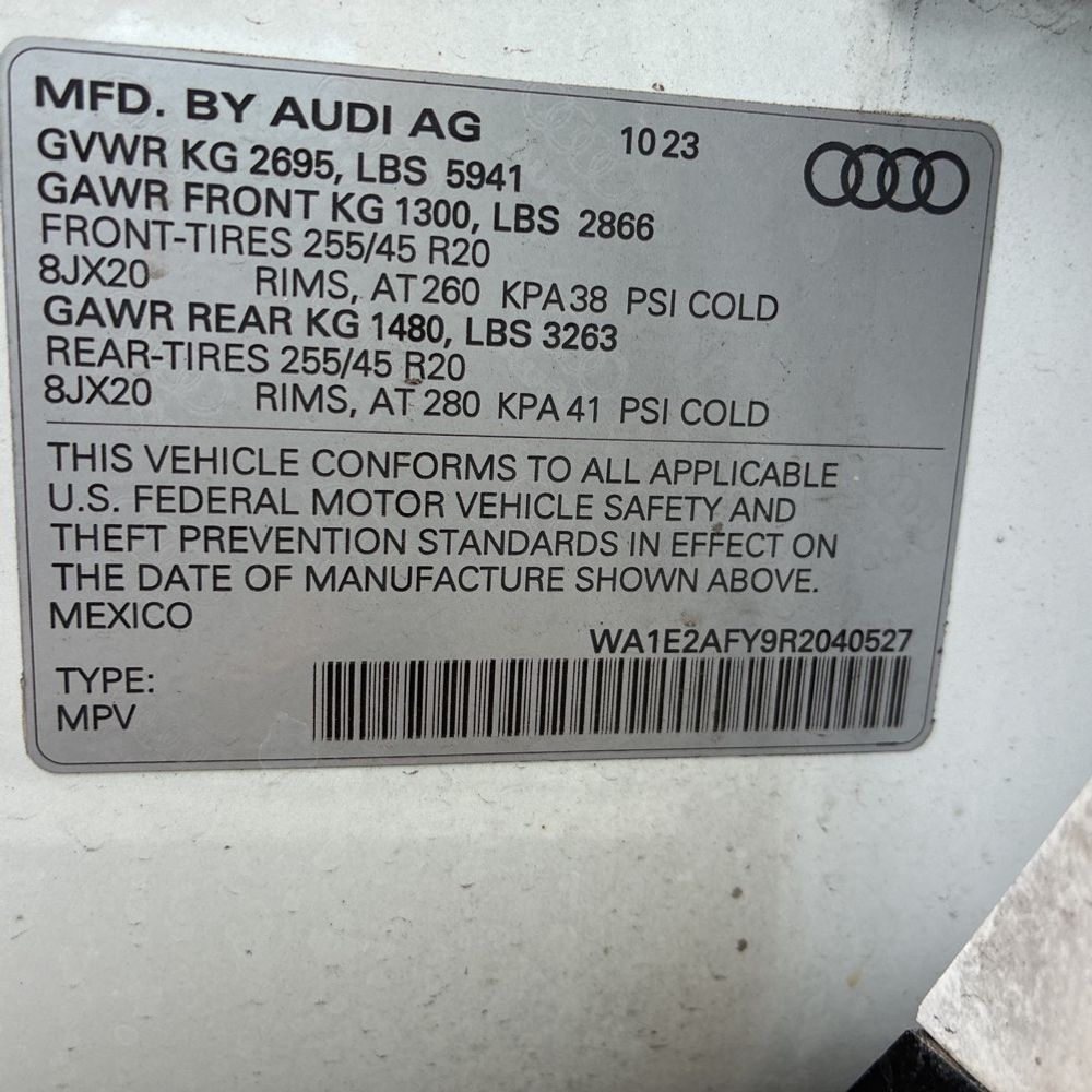 2024 Audi Q5 S-Line Prem+ 55 PHEV