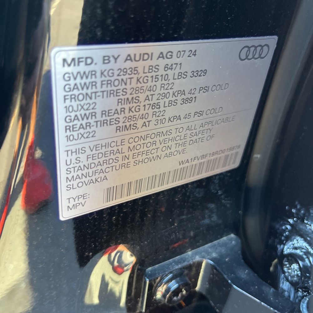 2024 Audi Q8 Prestige 55