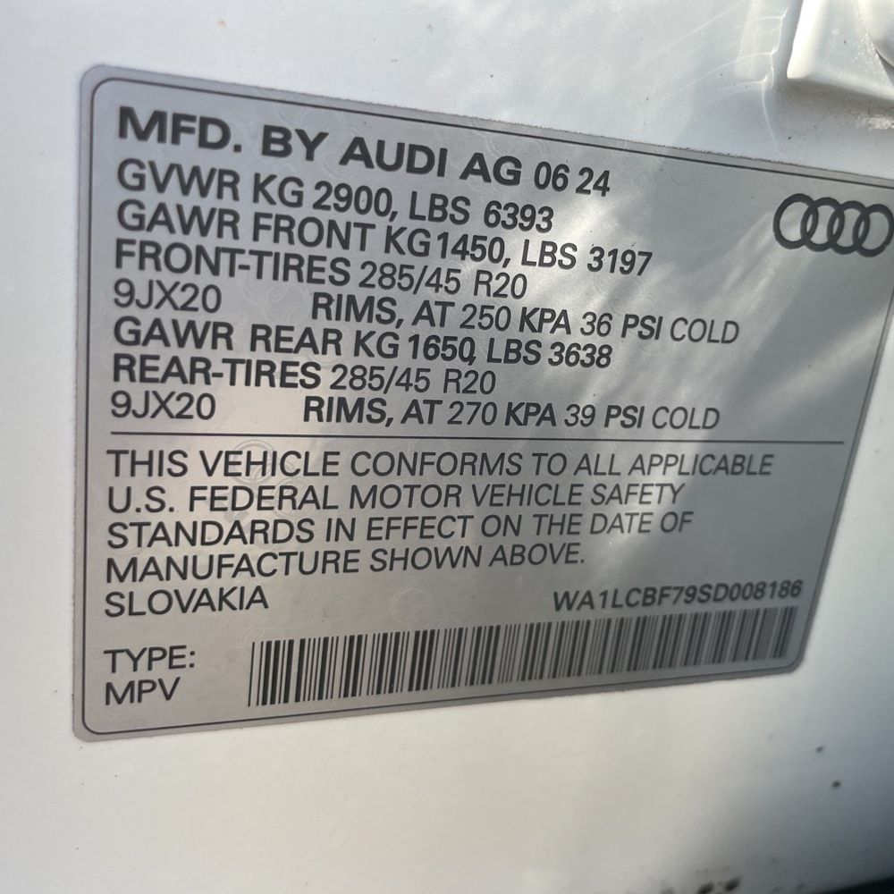 2025 Audi Q7 Premium Plus 45