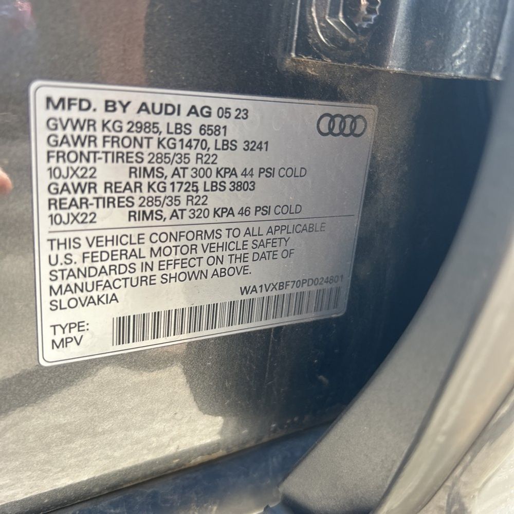 2023 Audi Q7 Prestige 55 TFSI