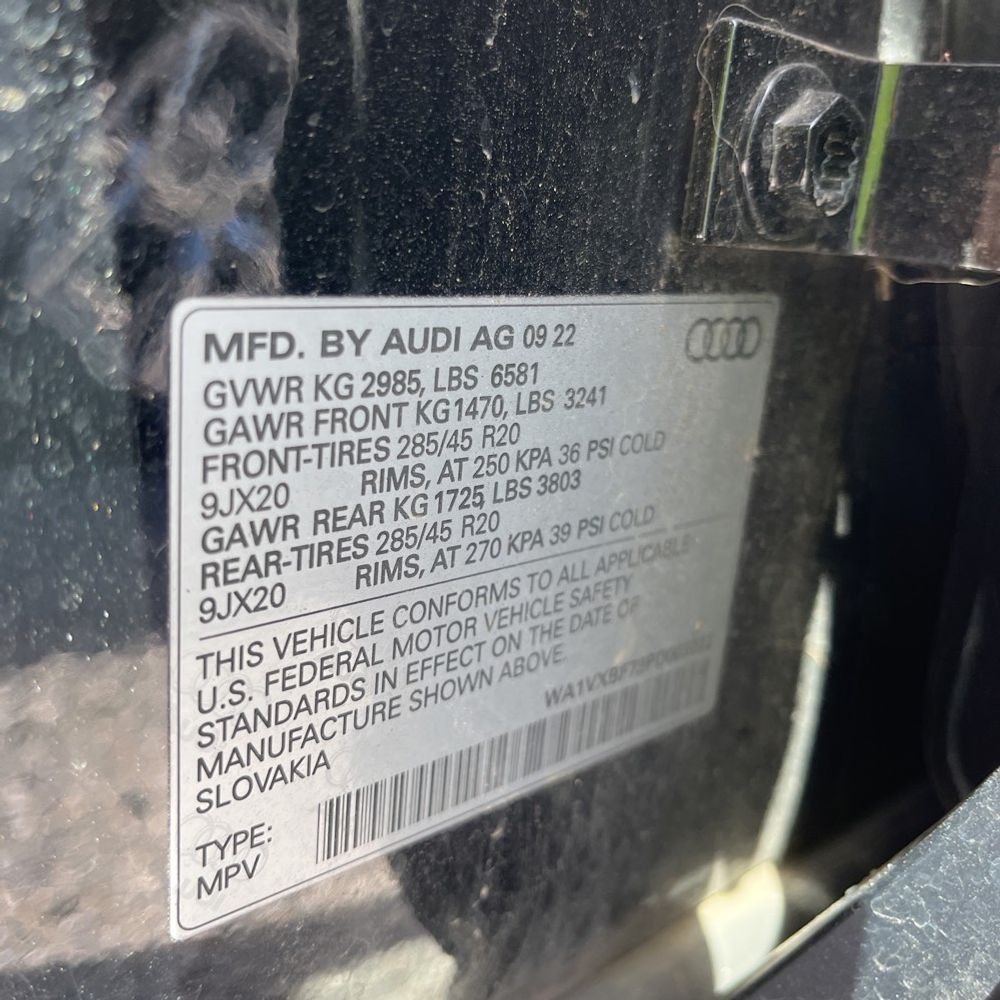 2023 Audi Q7 Prestige 55 TFSI
