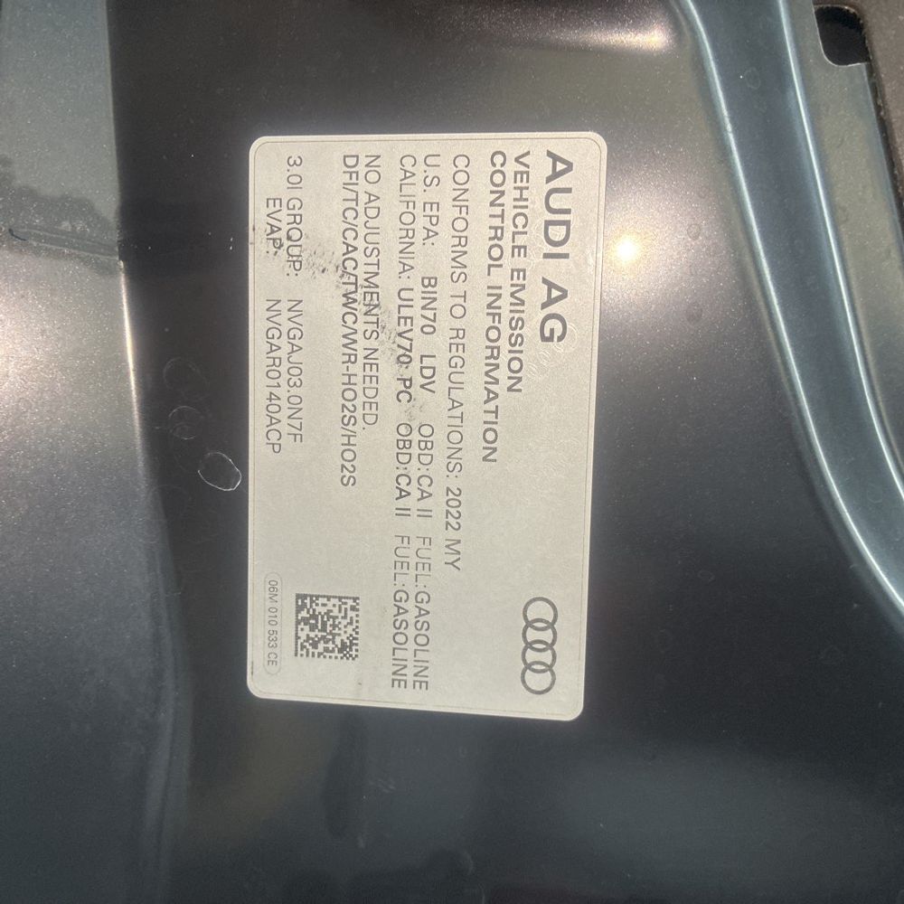 2022 Audi S5 Premium