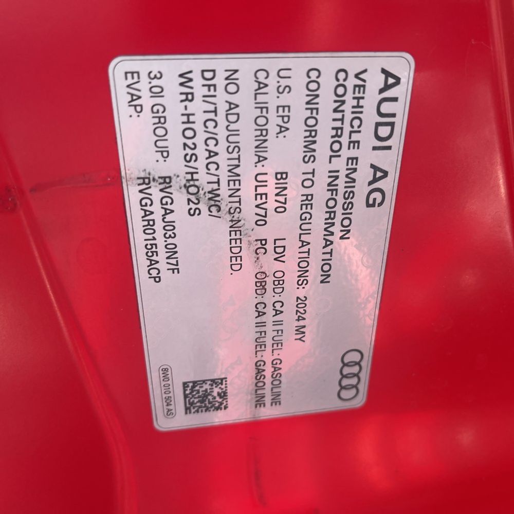 2024 Audi S5 Premium Plus