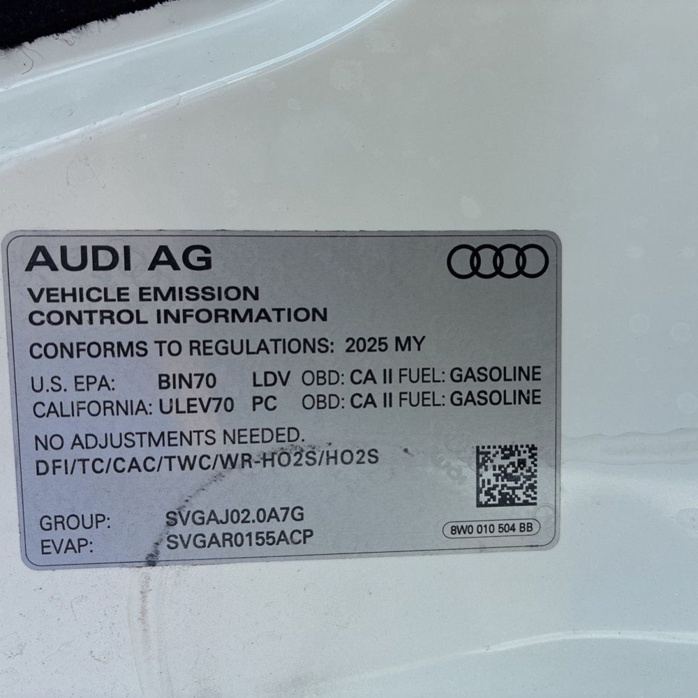 2025 Audi A5 S-Line Prem 45