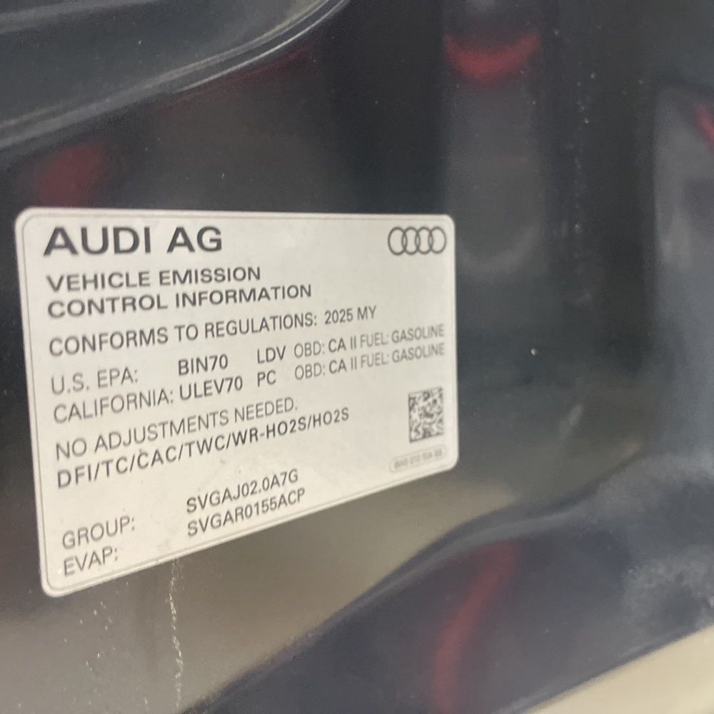 2025 Audi A5 S-Line Prem 45