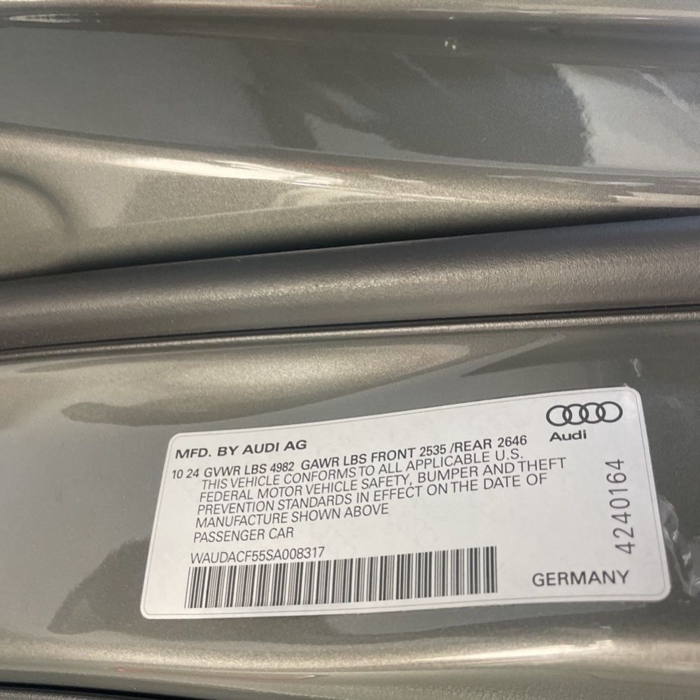 2025 Audi A5 S-Line Prem 45
