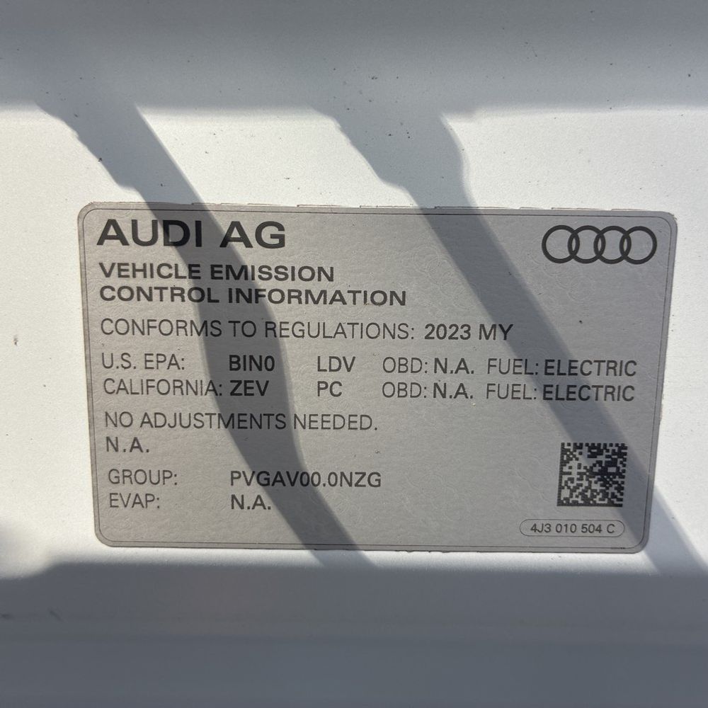 2023 Audi e-tron GT Prestige