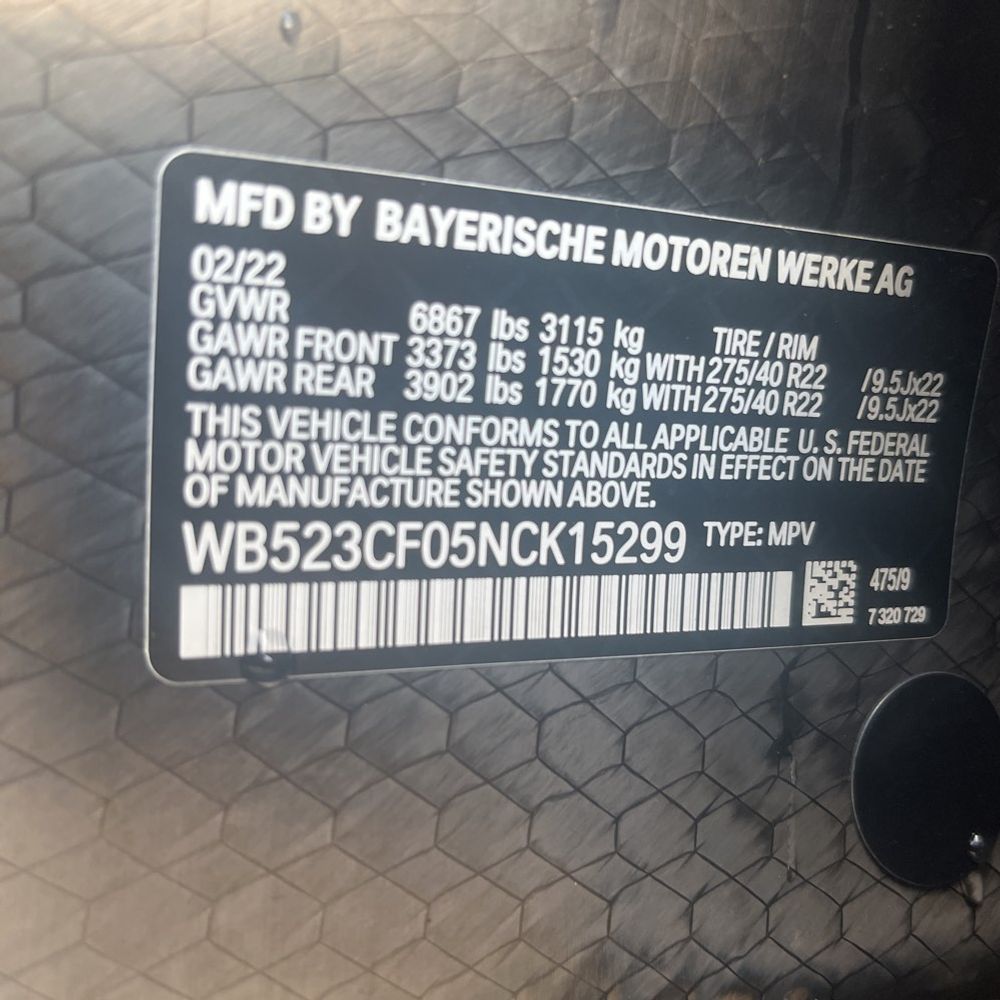2022 BMW iX xDrive50