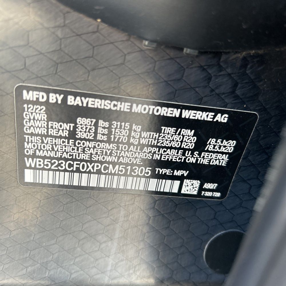 2023 BMW iX xDrive50