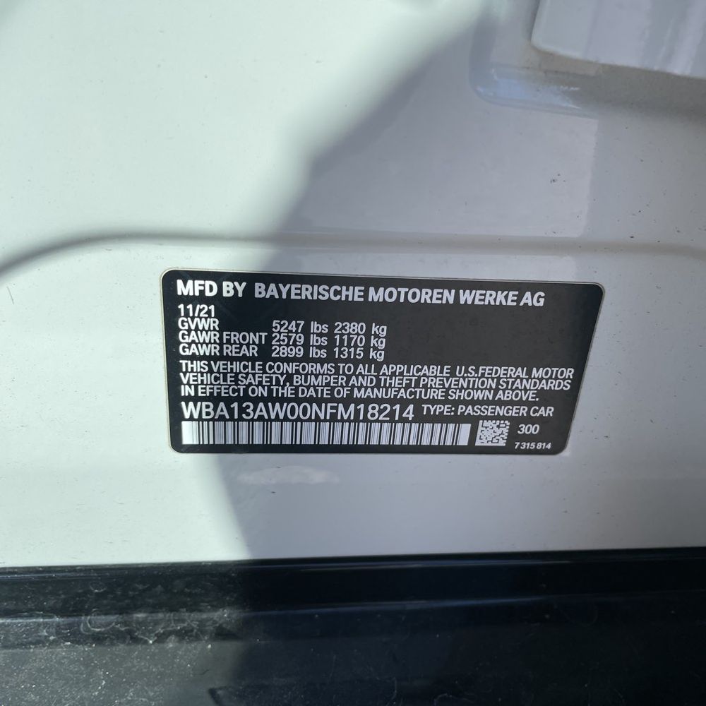 2022 BMW 4-Series M440xi Grn Coupe
