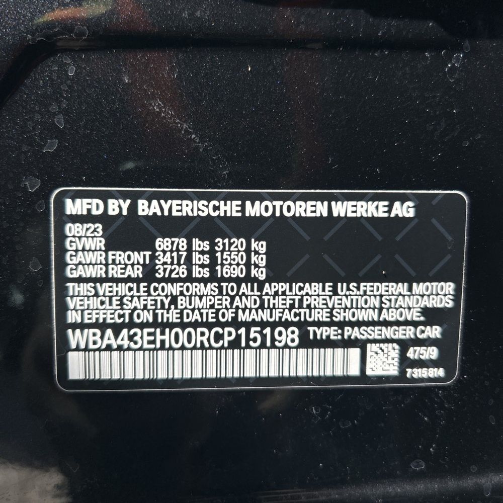 2024 BMW 7-Series 750e xDrive