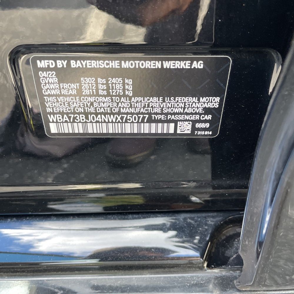 2022 BMW 5-Series 540xi