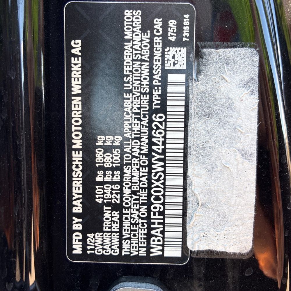 2025 BMW Z4 M40i