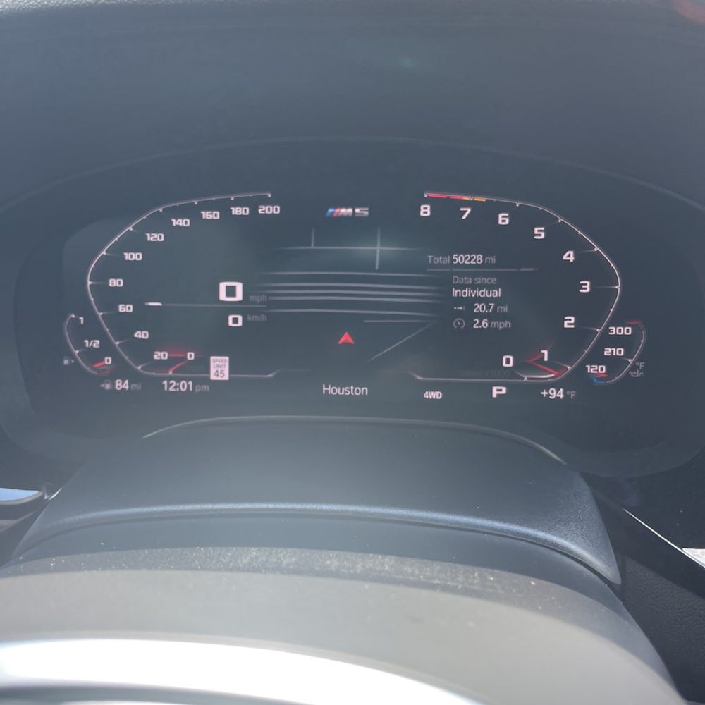 2020 BMW M5 Base