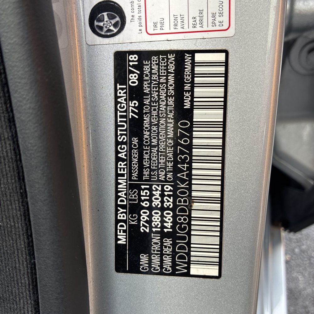 2019 Mercedes-Benz S-Class S 560