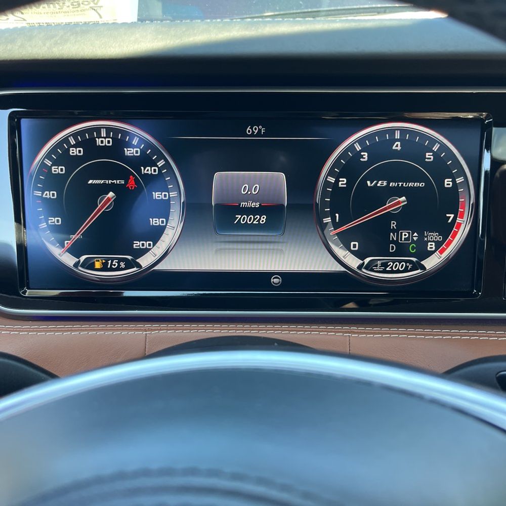 2015 Mercedes-Benz S-Class S 63 AMG