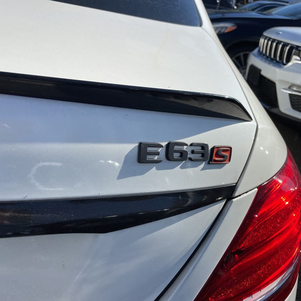 2018 Mercedes-Benz E-Class AMG E 63 S