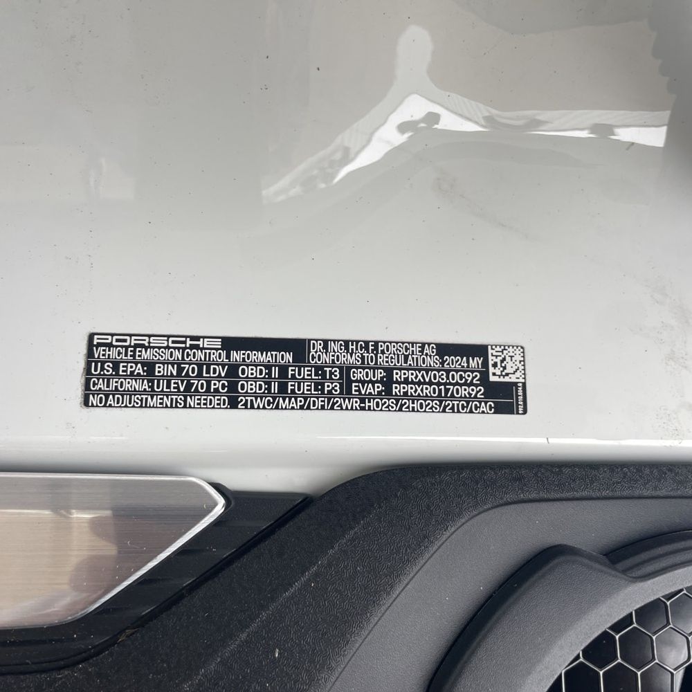 2024 Porsche 911 Carrera T