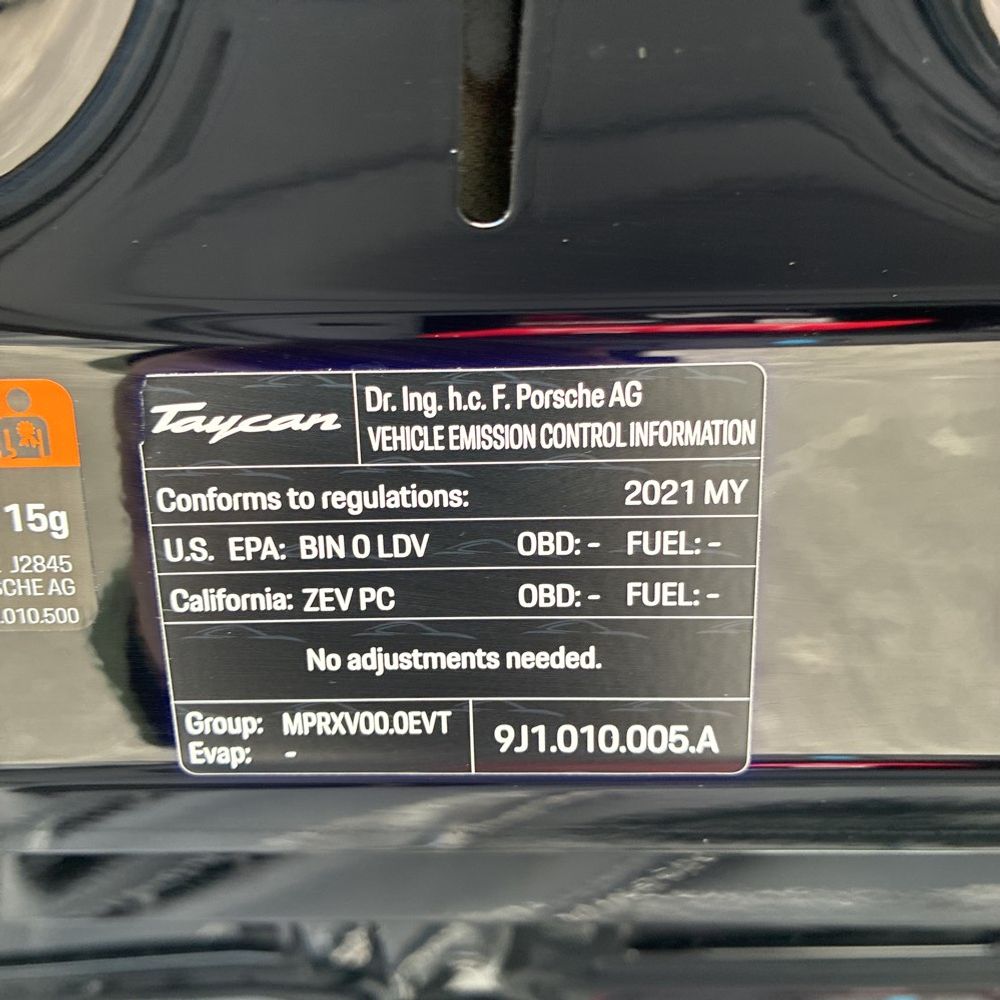2021 Porsche Taycan 4S