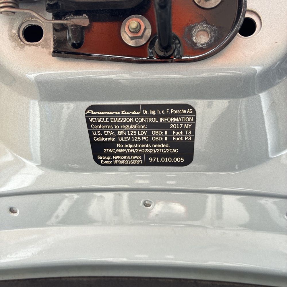 2017 Porsche Panamera Turbo