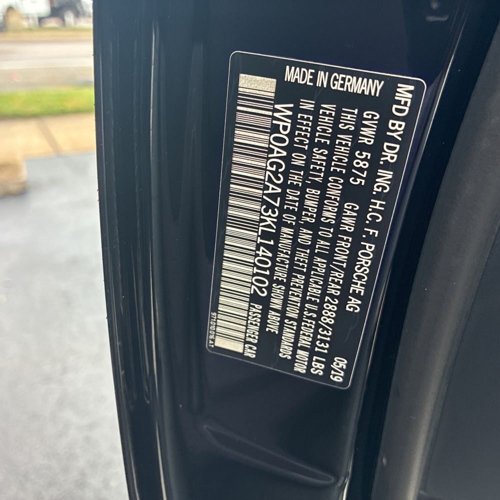 2019 Porsche Panamera GTS