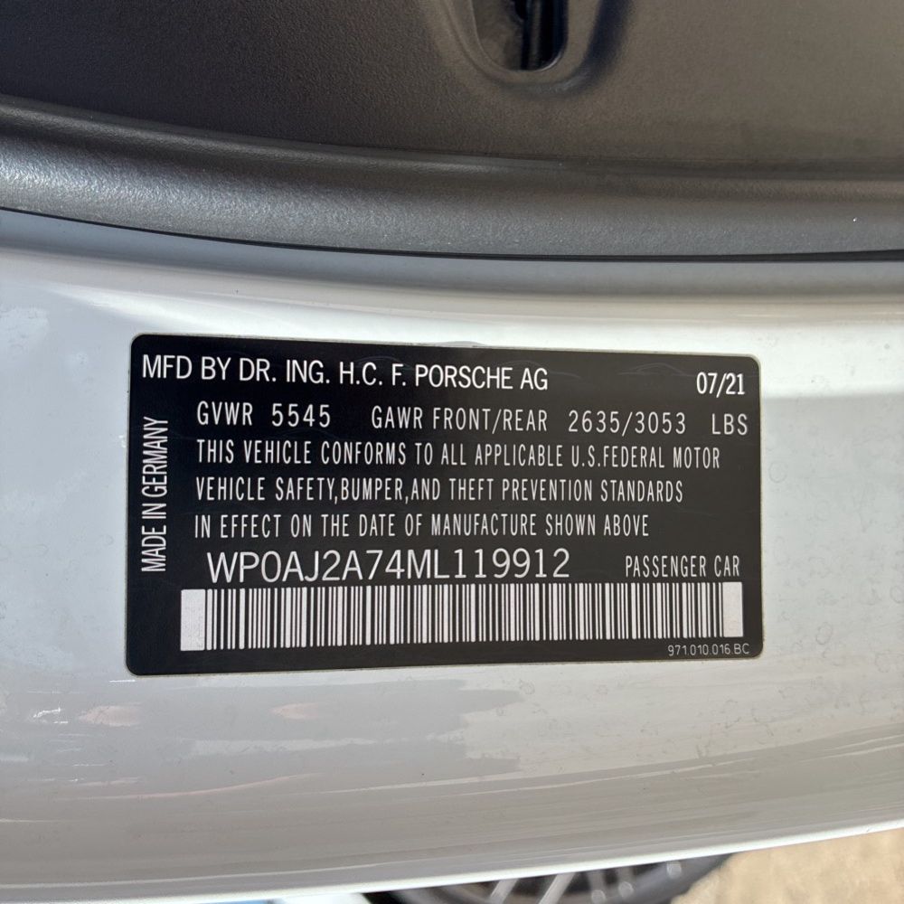 2021 Porsche Panamera Base