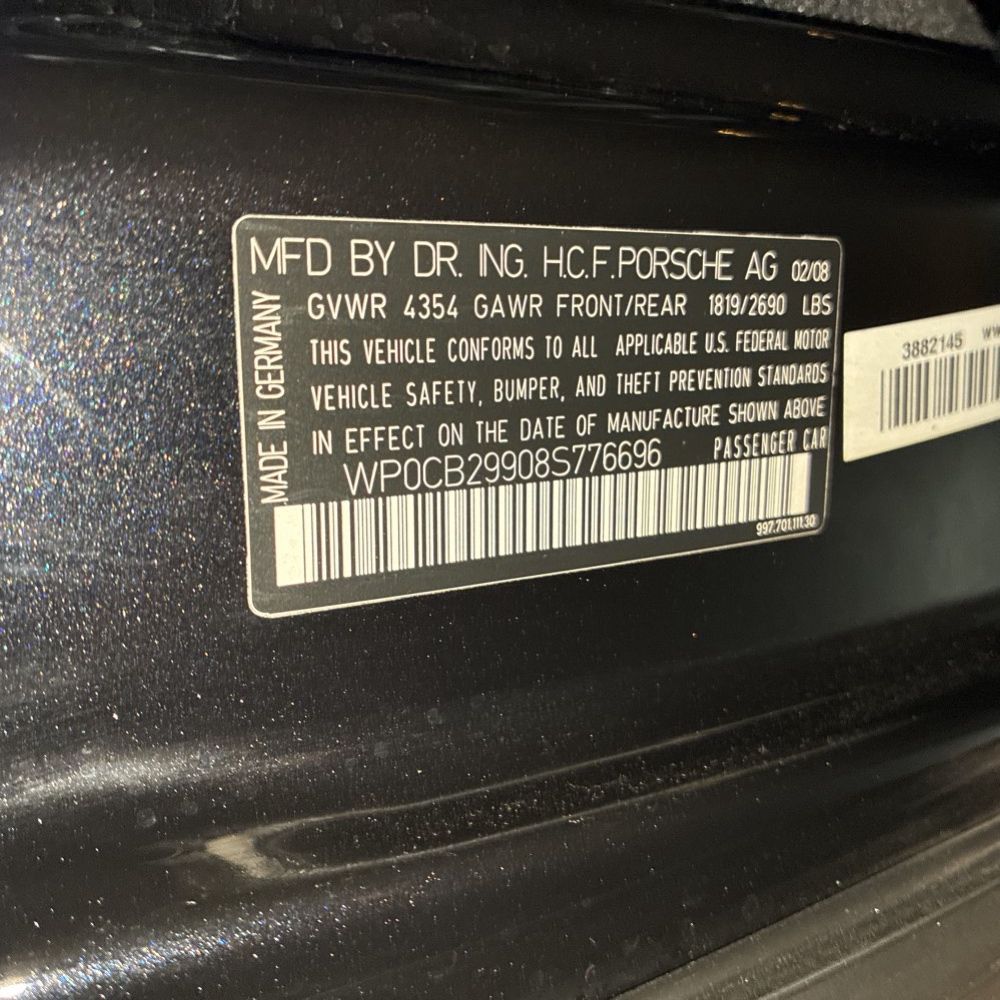 2008 Porsche 911 Carrera 4S