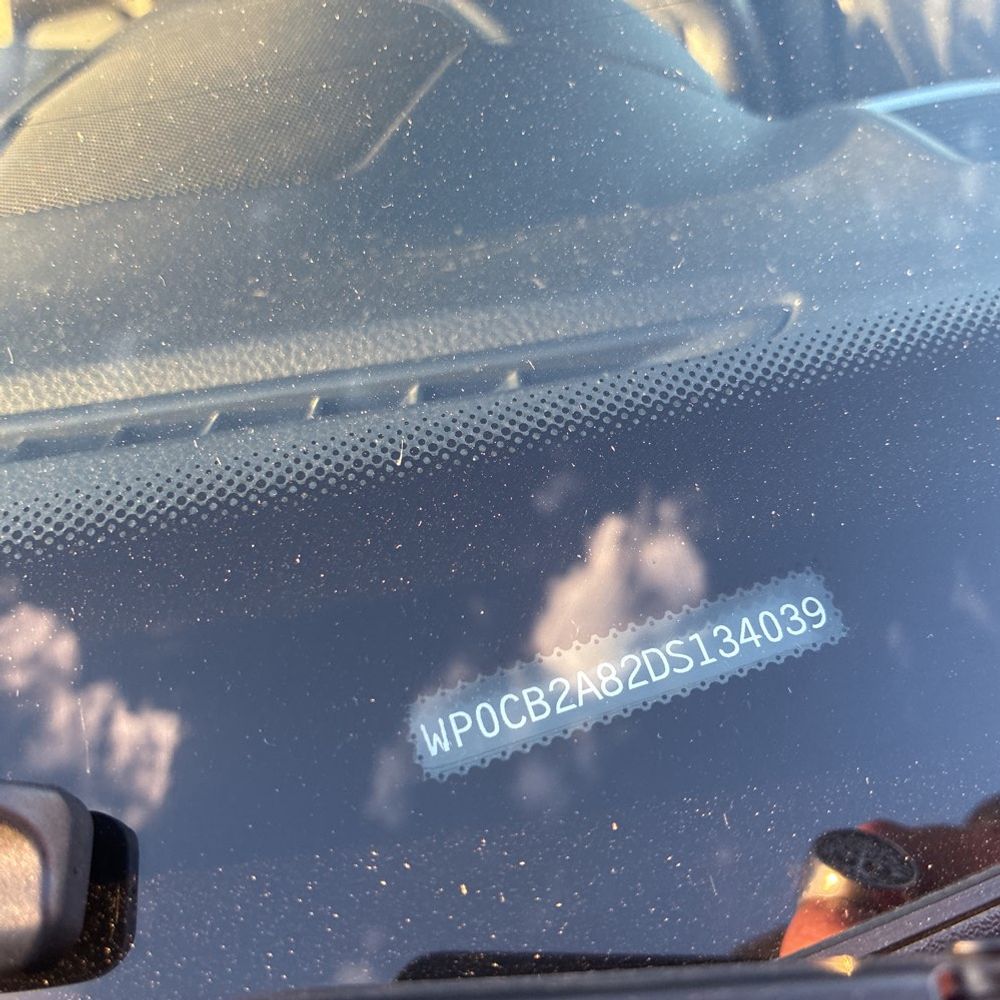2013 Porsche Boxster S