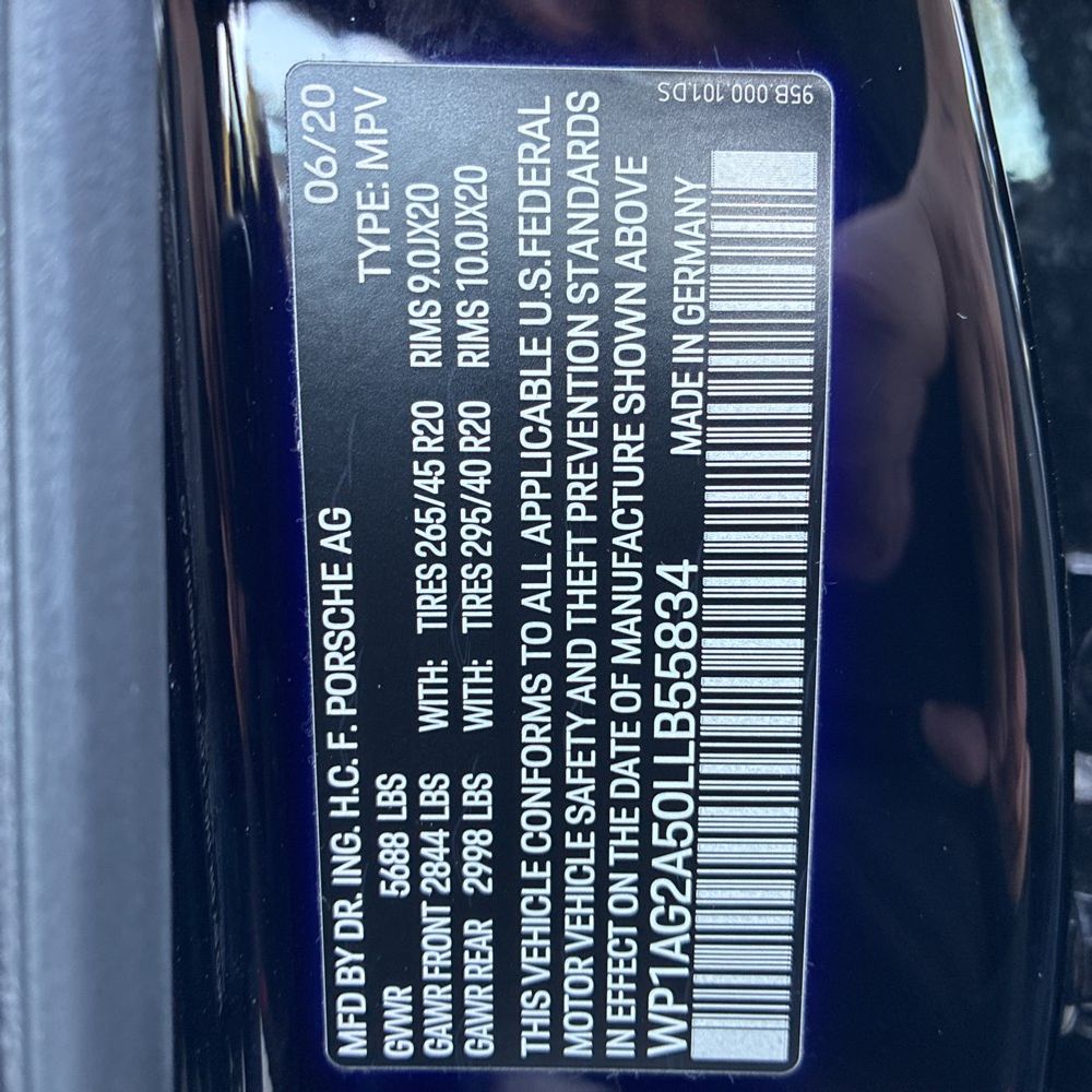 2020 Porsche Macan GTS
