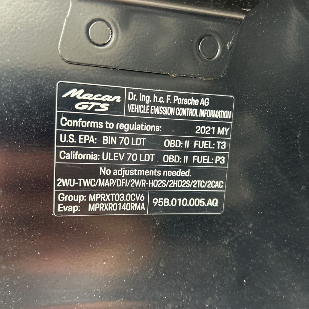 2021 Porsche Macan GTS