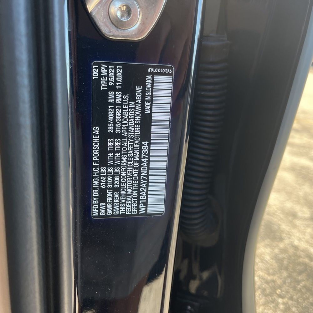 2022 Porsche Cayenne Coupe